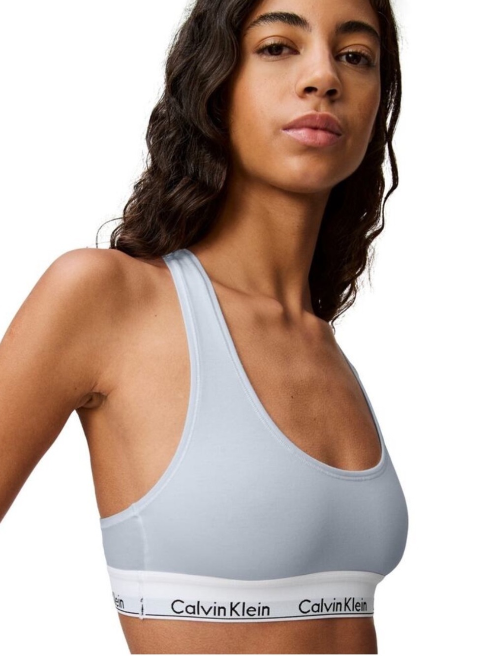 Calvin Klein Icon Logo Cotton Bralette